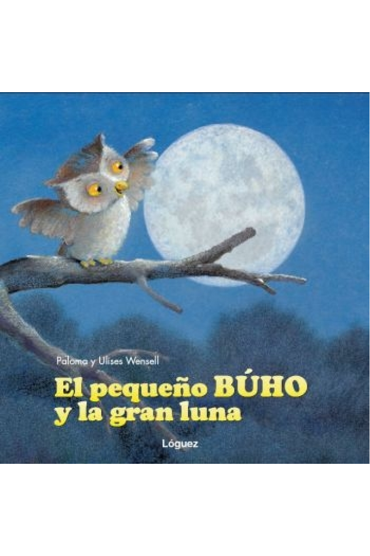 El pequeño búho y la gran luna