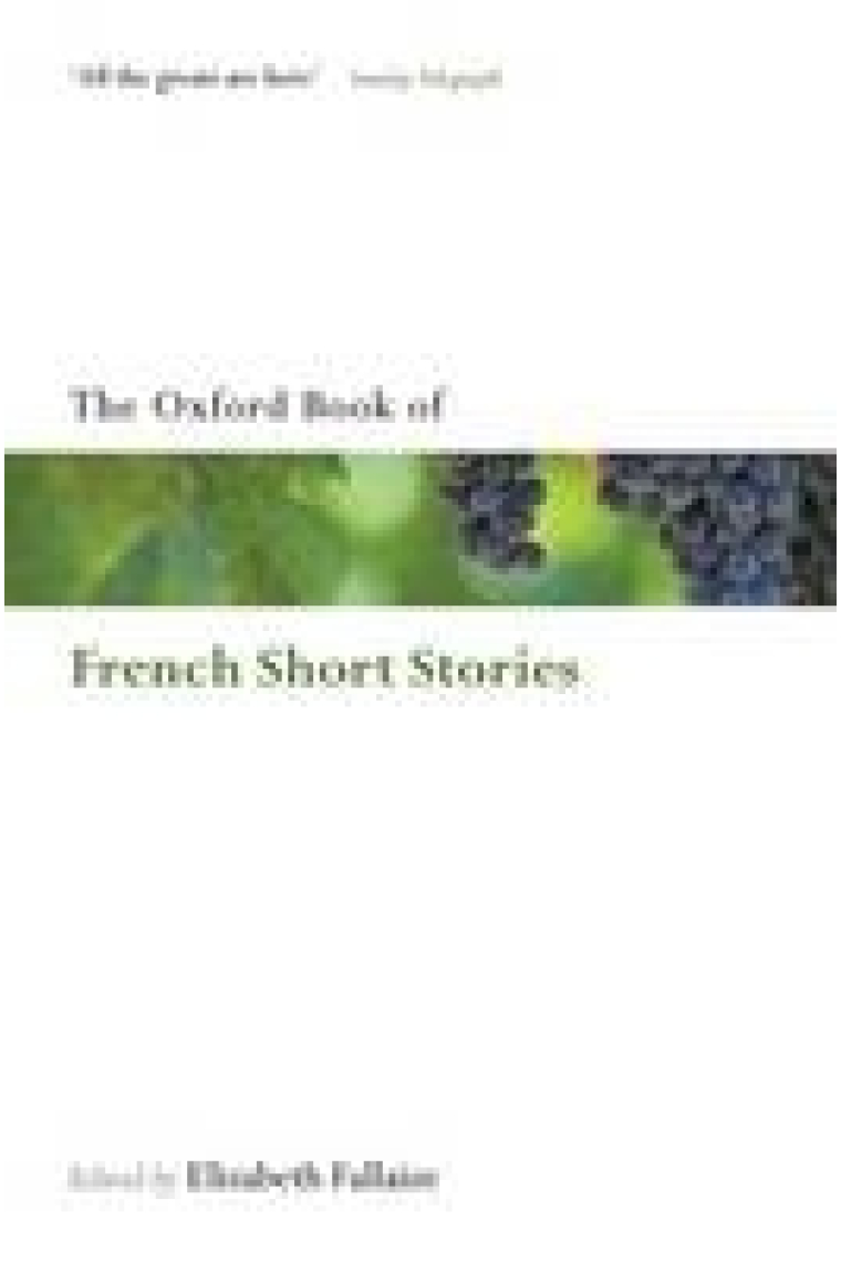 The Oxford Book of French Short Stories