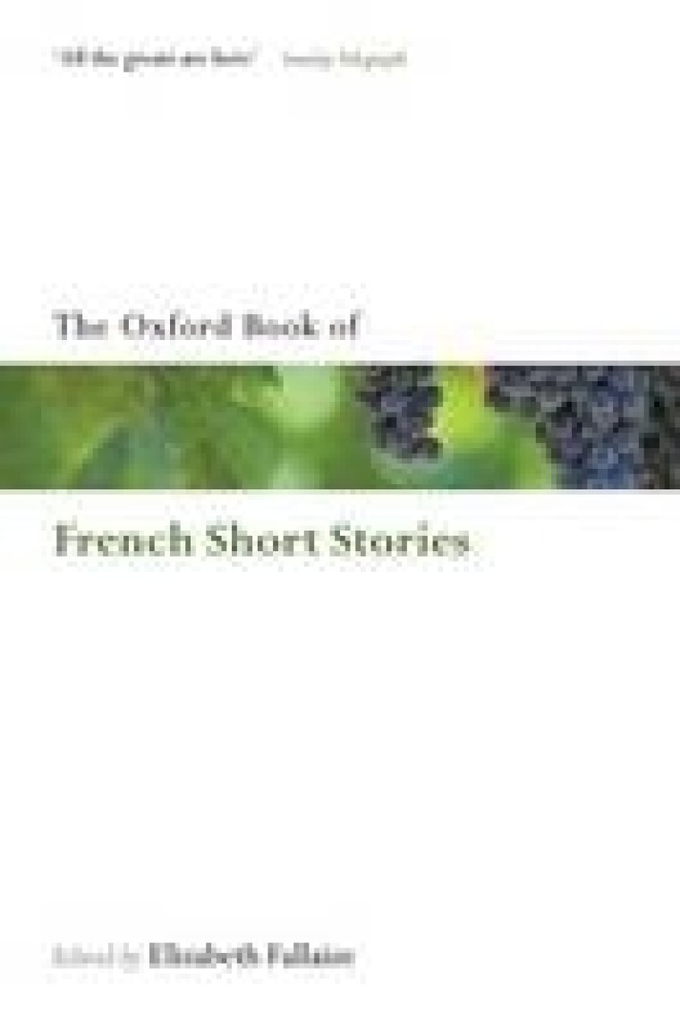 The Oxford Book of French Short Stories