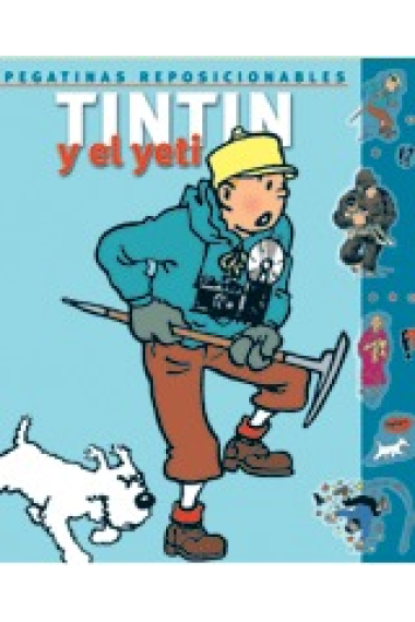 Tintín y el yeti (libro de pegatinas)