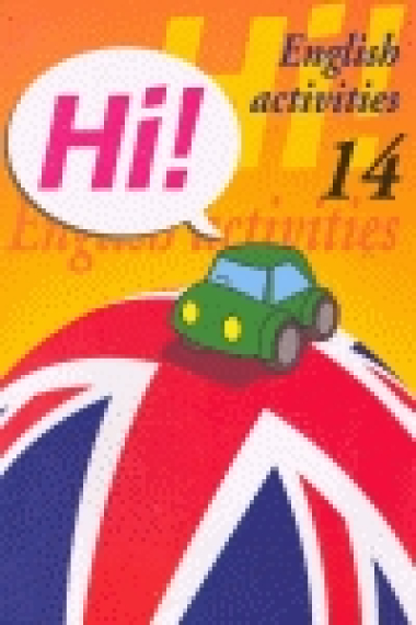 Hi! nº 14 English activities. Cuaderno de inglés con actividades diversas