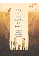 Sam y Leo cavan un hoyo