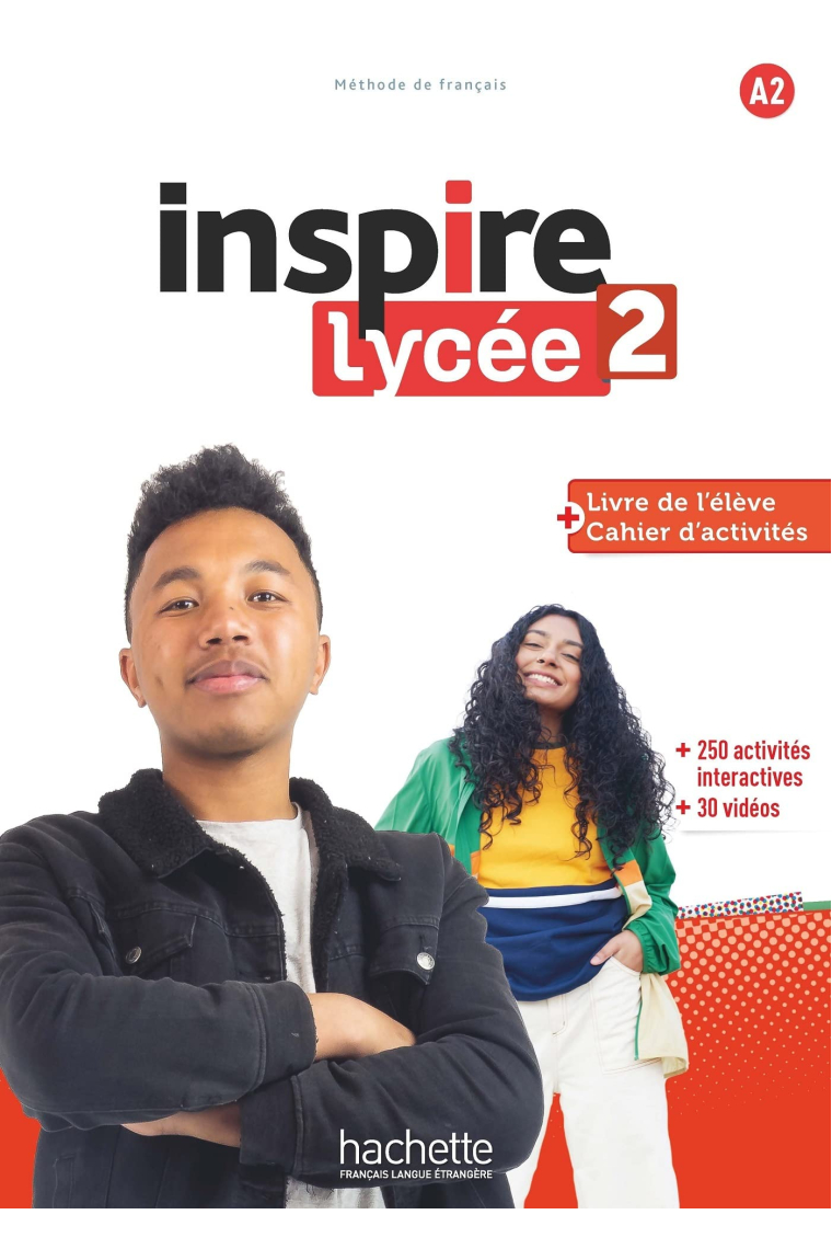 Inspire lycée 2: Livre de l'élève + cahier d'activités + parcours digital