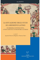 La situazione degli studi sul Medioevo latino. In memoria di Peter Stotz, a vent'anni da un incontro a Zurigo. Ediz. italiana, inglese, francese e tedesca (MediEVI)