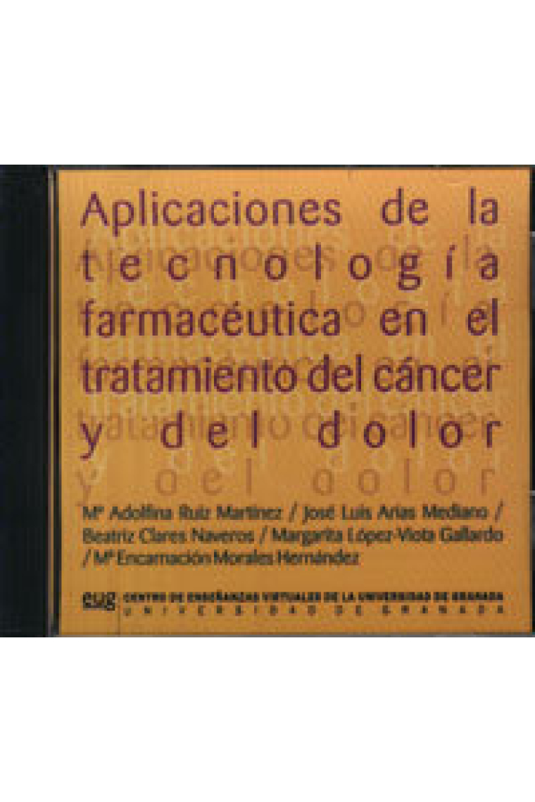 CD APLICACIONES TECNOLOGIA FARMACEUTICA TRATAMIENTO CANCER