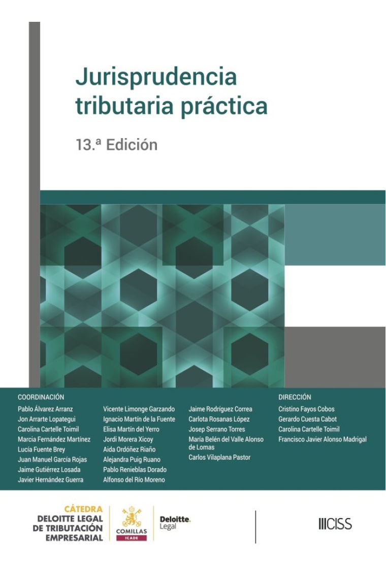 JURISPRUDENCIA TRIBUTARIA PRACTICA 13ª EDICION