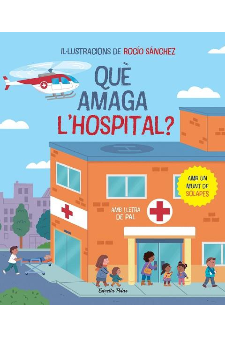 Què amaga l'hospital? Llibre amb solapes