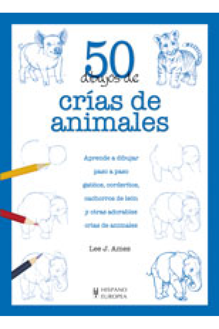 50 dibujos de crías de animales