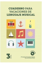 Cuaderno para vacaciones de lenguaje musical, 3 nivel