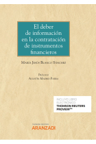 EL DEBER DE INFORMACION EN LA CONTRATACION DE INSTRUMENTOS F