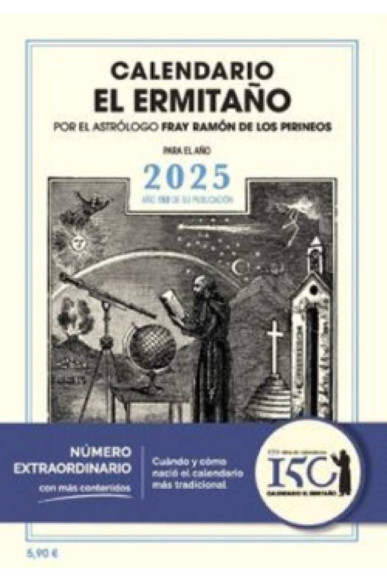 Calendario el Ermitaño 2025