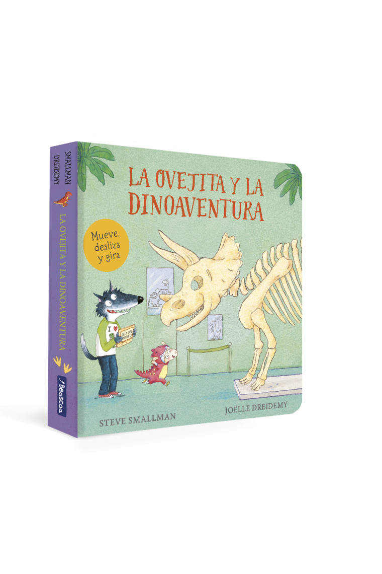 La ovejita y la dinoaventura (La ovejita que vino a cenar. Libro de cartón)