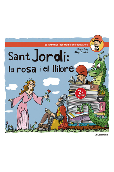 SANT JORDI LA ROSA I EL LLIBRE