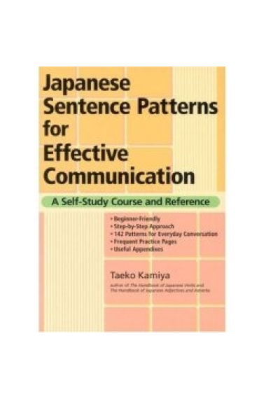 Japanese sentence patterns for effective communication