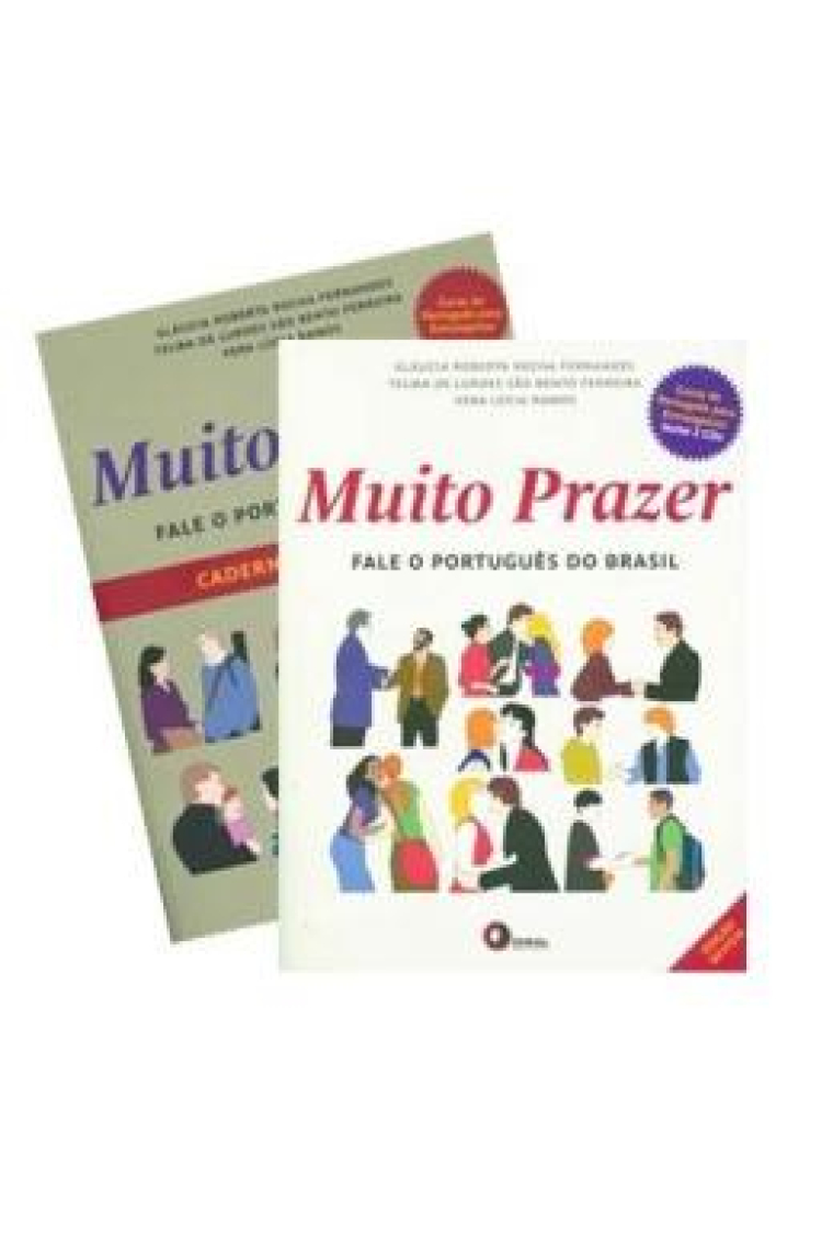 Muito Prazer PACK (Livro do aluno + 2 audio CD + Caderno de exercícios)