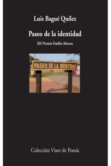 Paseo de la identidad (XII Premio Emilio Alarcos)