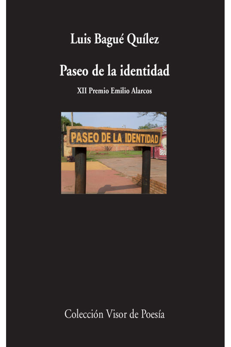 Paseo de la identidad (XII Premio Emilio Alarcos)