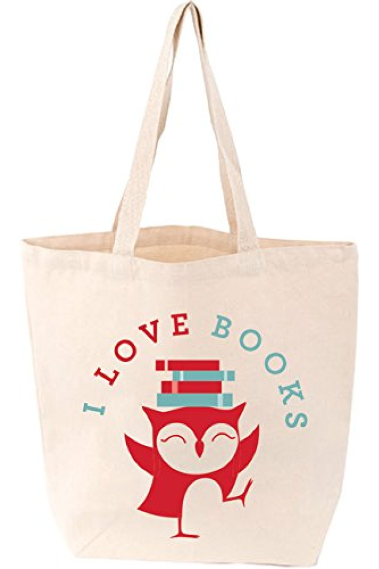 I Love Books Lovelit Tote Bag