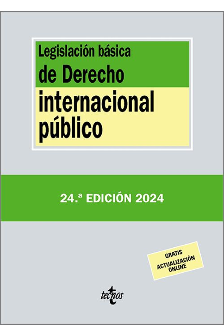 Legislación básica de Derecho Internacional público (2024)