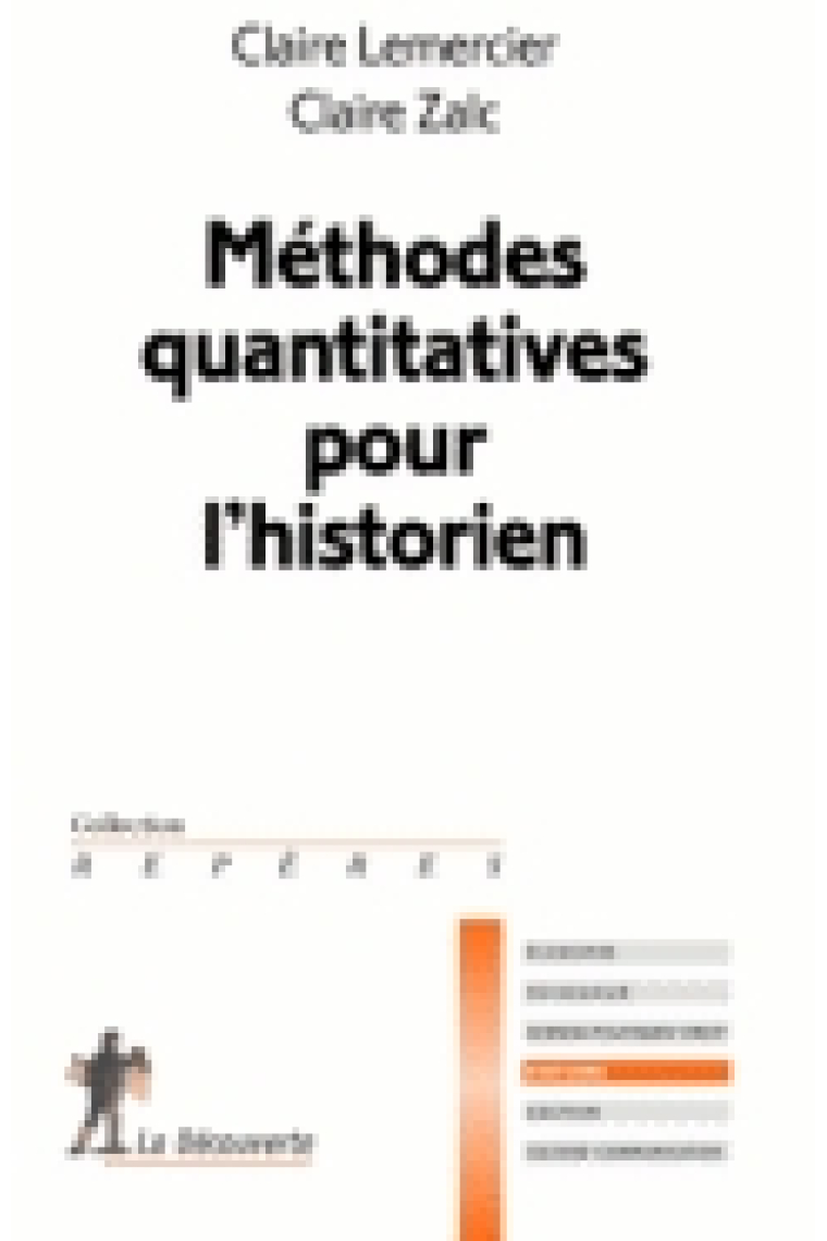 Méthodes quantitatives pour l'historien