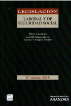 Legislación laboral y de seguridad social 2013