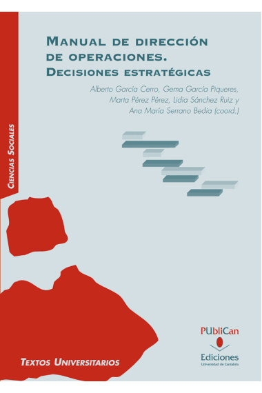 manual de dirección de operaciones. Decisiones estrategicas