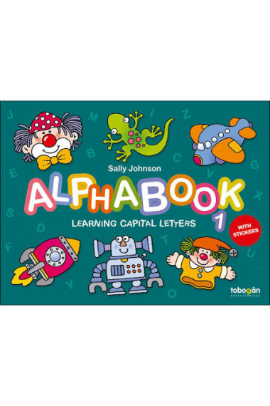 Alphabook learning capital letters