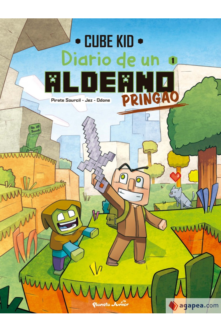 Diario de un aldeano pringao. Cómic 1: Un nuevo guerrero (Minecraft)