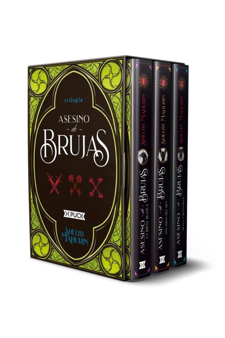 ESTUCHE TRILOGIA ASESINO DE BRUJAS