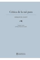 Crítica de la raó pura (Traducció i notes de Miquel Montserrat Capella)