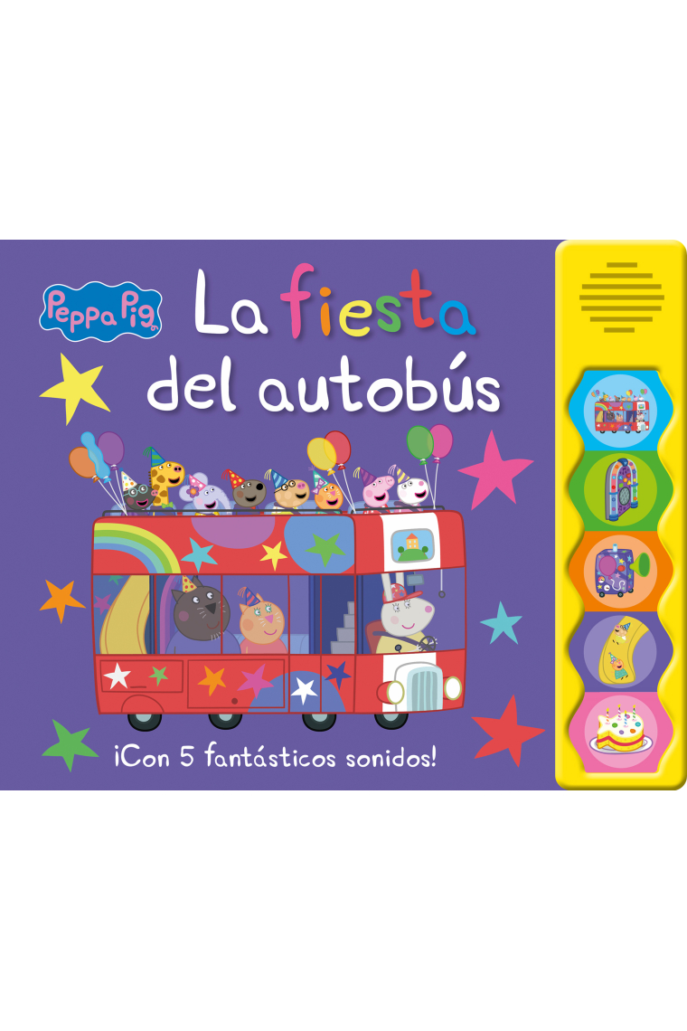 Peppa Pig. Libro con sonidos - La fiesta del autobús