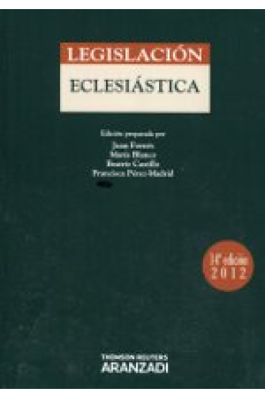 Legislación Eclesiástica