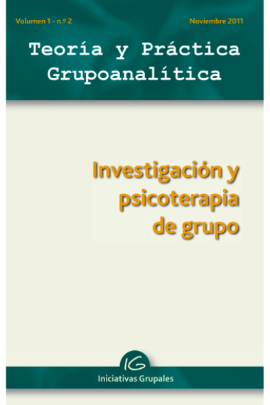 Teoría y Práctica Grupoanalítica. Volumen 1  nº 2. Investigación y psicoterapia de grupo