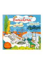 BARCELONA. Travel & Coloring