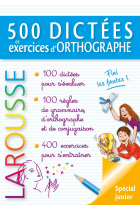 500 dictées et exercices d'orthographe (Dictionnaires spécialisés)