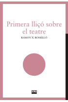 Primera lliçó sobre el teatre