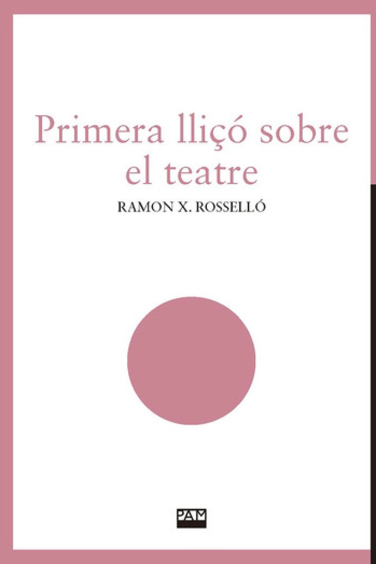 Primera lliçó sobre el teatre