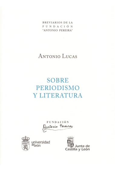 Sobre periodismo y literatura