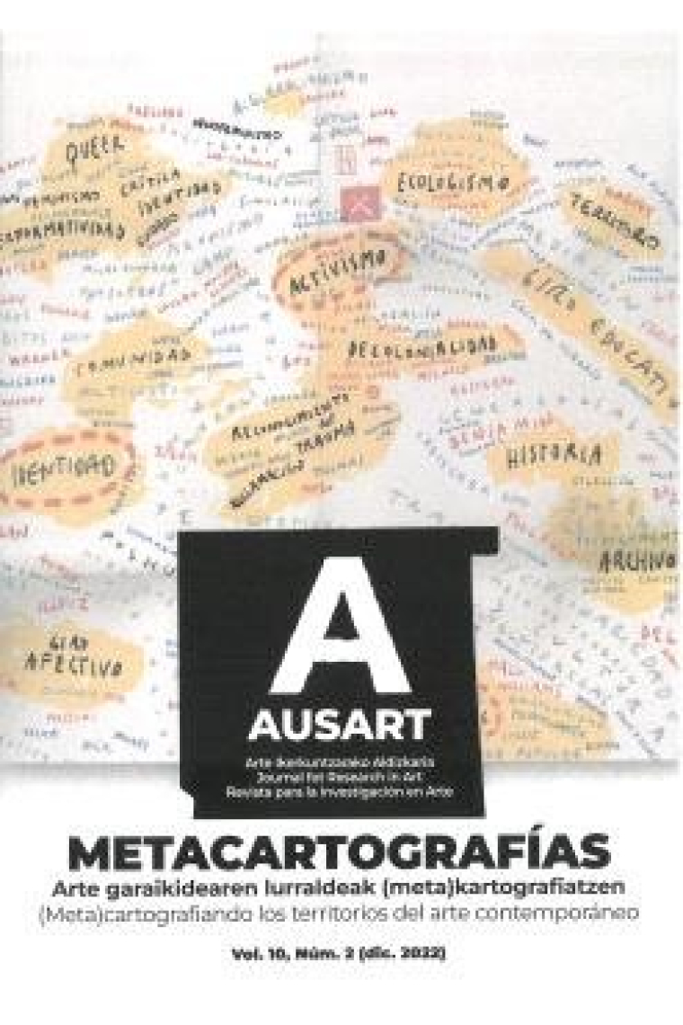 REVISTA AUSART 10 1 ESCRIBIR DE ARTE ESCRITURA EXPANDIDA Y