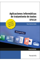 Aplicaciones informáticas de tratamiento de textos. Microsoft Word 2019