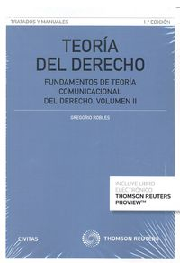 Teoría del derecho (Volumen II) (Papel + e-book)