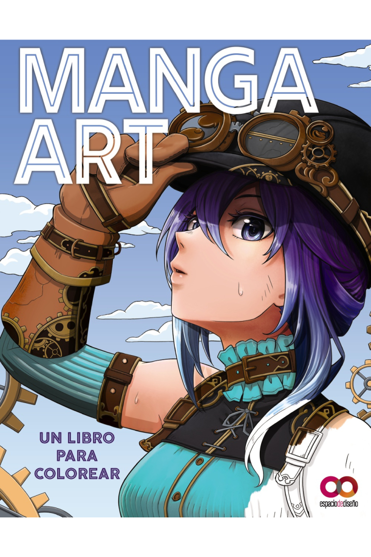 Manga Art. Un libro para colorear