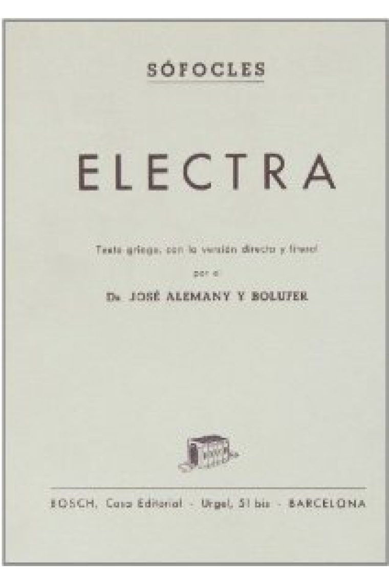 Electra (bilingüe)