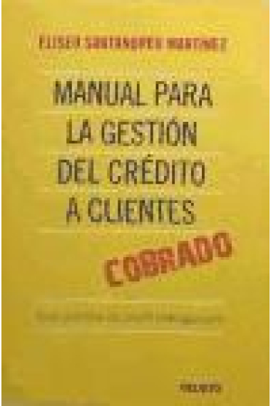 Manual para la gestión de crédito a clientes