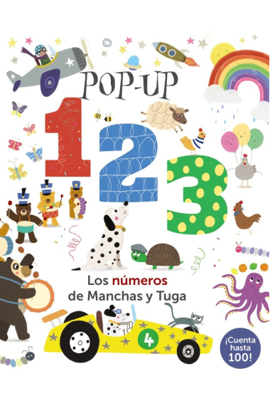 Pop-up 123. Los números de Manchas y Tuga