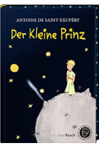 Der kleine Prinz. Black - Mit Farbschnitt und leuchtenden Sternen