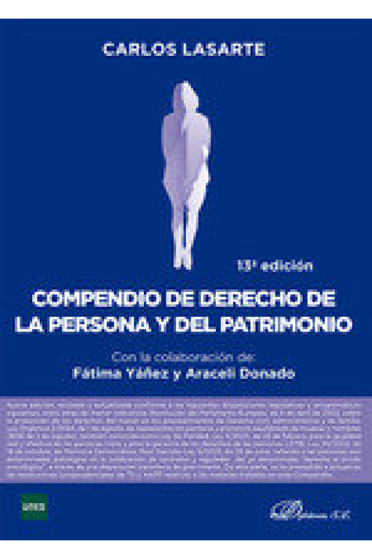 COMPENDIO DE DERECHO DE LA PERSONA Y DEL PATRIMONIO