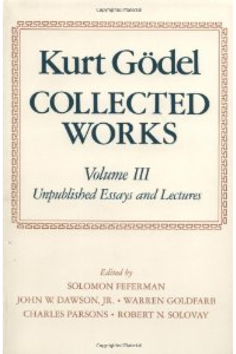 Collected works vol. III