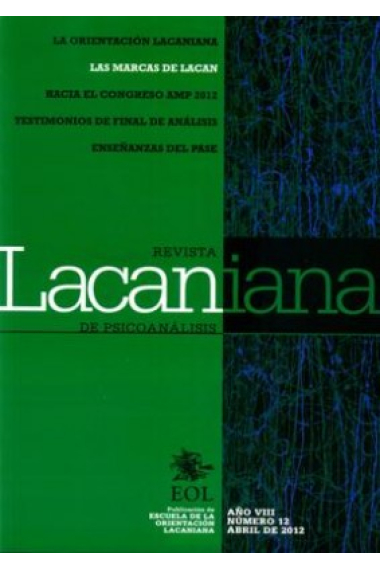 Revista Lacaniana nª 12