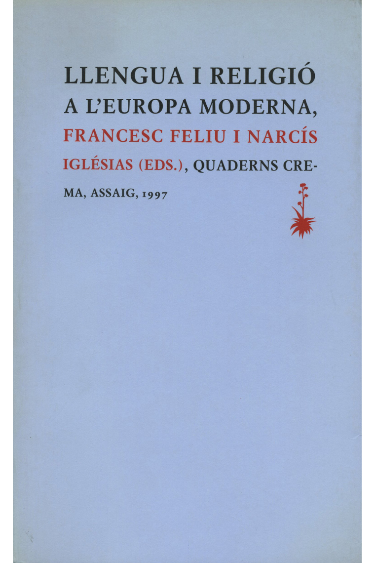 Llengua i religió a l'Europa moderna